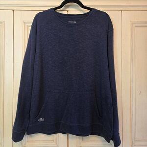 Lacoste Navy Sleepwear Crewneck XL